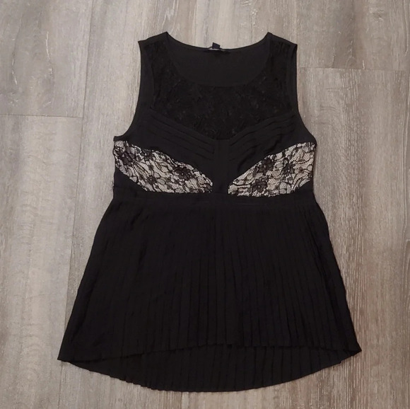American Eagle Black Lace Dress Tank - Picture 2 of 3